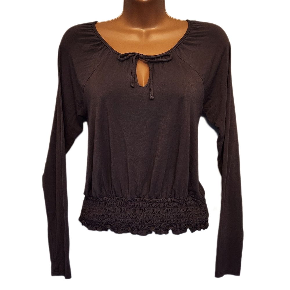 American Eagle Soft & Sexy Charcoal Top (Medium)